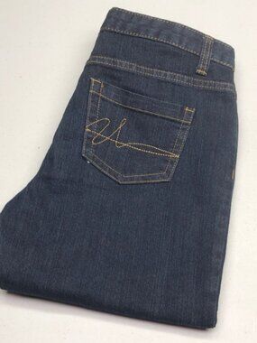 LIKE NEW ISIS DARKWASH MID-RISE CAPRI JEANS 4/27x22 ⭐️